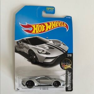 Hot Wheels Silver ‘17 Ford GT 211/365